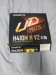 Carte mère Gigabyte H410M H V2 LGA 1200 Micro ATX DDR4 Intel 10ème génération H410 - Photo 1/7