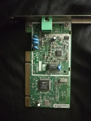 HP Agere Systems KB5817 D-1156#/A1A internal PCI fax/modem card. - Image 1 of 3