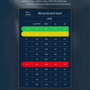 Convenient Blow Type Alcohol Tester for Drivers Promotes Safe Driving Practices - Afbeelding 1 van 12