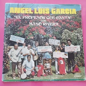 Angel Luis Garcia El Profesor Que Canta Maso Rivera TRIANGULO  VG/VG #7113 - Picture 1 of 5