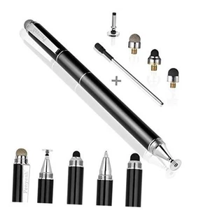 Penyeah Stylus Pen, 4 in 1 Disc Stylus Pens for Touch Screens, High Black - Zdjęcie 1 z 7