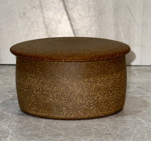 Sawyer Ceramics French Butter Keeper Signed 3 7/8 ” Across 2 1/8” Tall - Picture 1 of 10