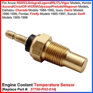 For Acura NSX/CL, Honda Accord/Civic/CR-V/CRX Engine Coolant Temperature Sensor - Picture 1 of 8