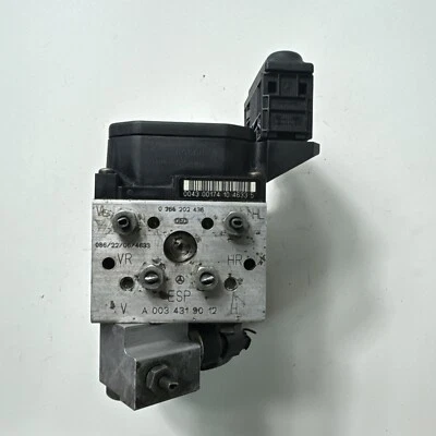 Mercedes CLK320 CLK ABS módulo bomba freno antibloqueo 2000-2002 A 003 431 90 12 Foto 1 de 4