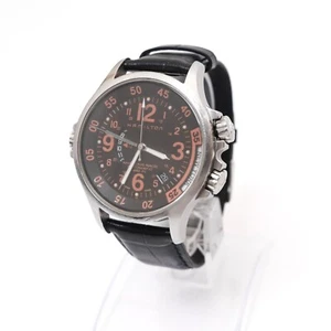 Reloj Hamilton Caqui Hombre Negro H776650 - Imagen 1 de 10