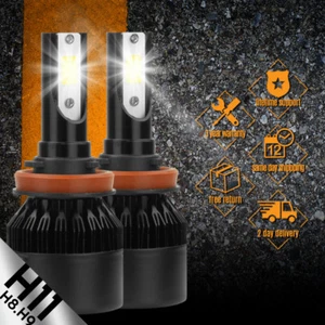 Faro LED H11 6000K 2018 2000W 300000LM Kit de 3 lados Bombillas de haz bajo Alta potencia - Imagen 1 de 12