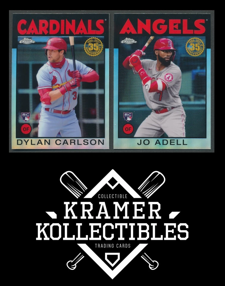 2021 Topps Chrome Baseball Inserts - COMPLETE YOUR SET! - Image 1 of 1