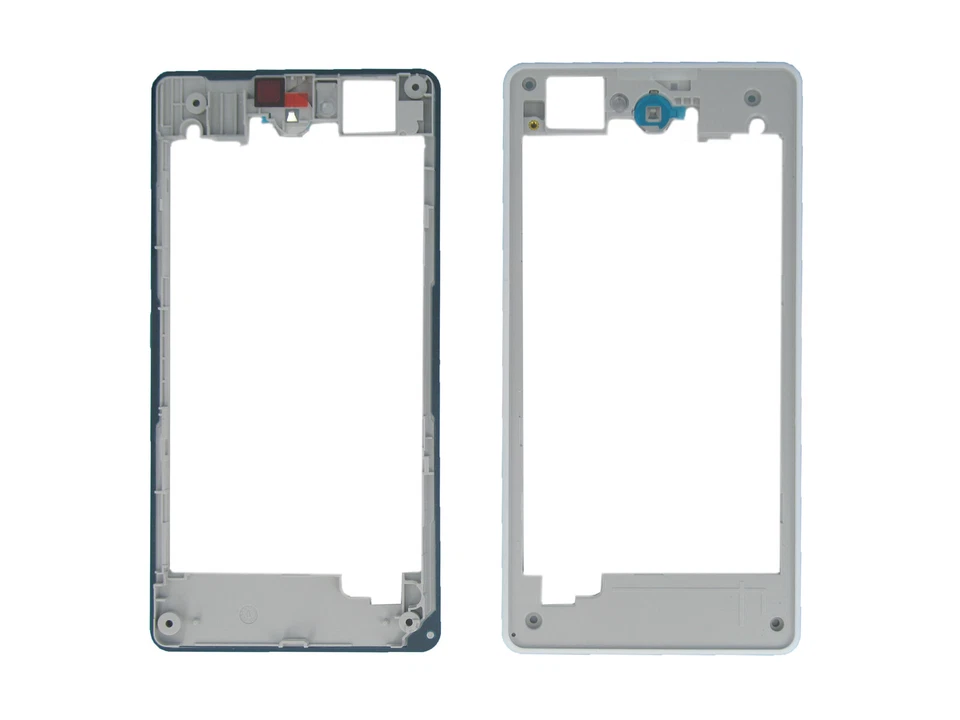 Genuíno Sony D5503 Xperia Z1 compacto branco capa média/chassi - 1278-5762 - Imagem 1 de 1