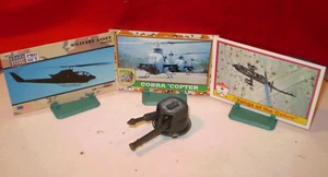1983 GI JOE DRAGONFLY XH-1 HELICOPTER ARTICULATED MOVEABLE VARIABLE CHIN GUN *** - Picture 1 of 21
