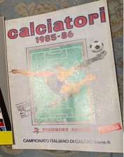 Gazzetta dello sport calciatori ristampa  Panini figurine completa 1985-86