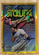 1996 Topps Finest GOLD REFRACTOR #66 Dante Bichette Rockies RARE PARALLEL