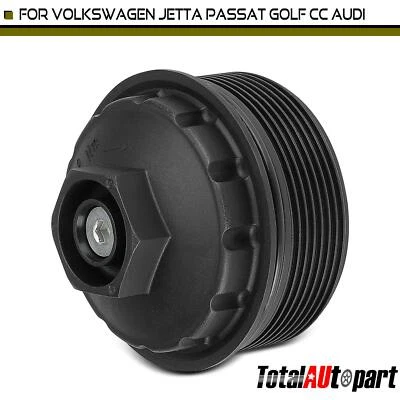 Крышка масляного фильтра двигателя для Volkswagen Jetta Eos Passat R32 CC Audi A3 Quattro - Изображение 1 из 4