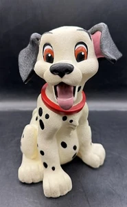 Vintage Applause Disney 101 Dalmations Pongo Coin Money Piggy Bank White Black - Picture 1 of 9