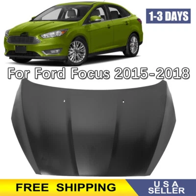 Primed Engine Hood Panel Replace For Ford Focus 2015 2016 2017 2018 F1EZ16612A Foto 1 de 4