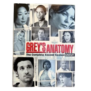 Grey's Anatomy - Season 2: Uncut (DVD, 2006, 6-Disc Set) - Picture 1 of 8