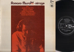 LP ROMANO MUSSOLINI TRIO MIRAGE DE PISCOPO MASETTI SOANA 1974 ITALIAN JAZZ - Imagen 1 de 1