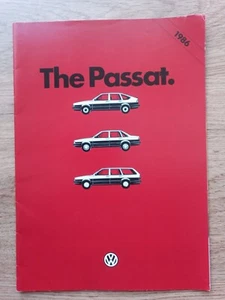 Volkswagen Passat Sales Brochure 1986 - Picture 1 of 12