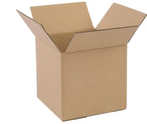 100 6x6x6 Cardboard Paper Boxes Mailing Packing Shipping Box Corrugated Carton - Picture 1 of 6