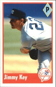 1995 (YANKEES) Panini Stickers #127 Jimmy Key