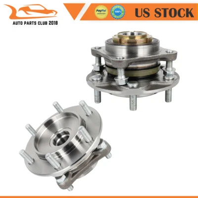 2 Front Wheel Hub Bearing For Toyota Tundra 2007-2021 Sequoia 08-2022 4.6L 5.7L - Image 1 of 4