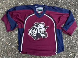 Arkansas Razorbacks Hockey Trikot #6 Large Auto Tron Marke L Schweine gebraucht - Bild 1 von 7
