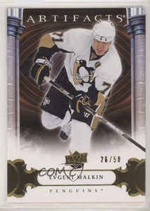 2009-10 Upper Deck Artifacts Gold /50 Evgeni Malkin #54