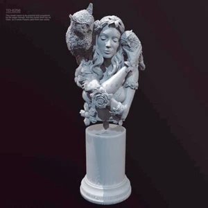 55mm resin bust figures model 3D printing of the bust of the goddess of life - Picture 1 of 3