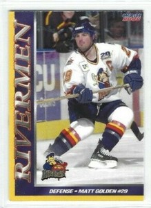 2001-02 Peoria Rivermen (ECHL) Matt Golden