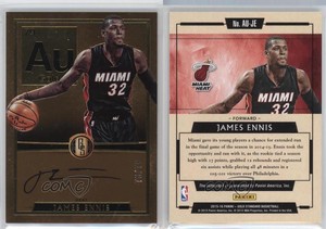 2015-16 Panini Gold Standard AU Auto /79 James Ennis #AU-JE Auto