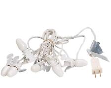 NWT Lemax Village Collection Six Light Cord White 192 Inch On Off Switch #44088