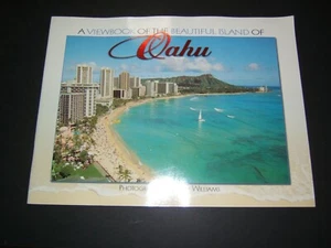 A Viewbook of the Beautiful Island of OAHU 1997 Hawaiian Service - Picture 1 of 4