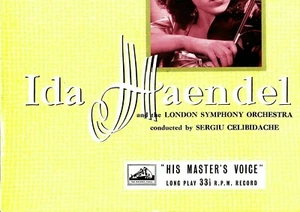 CLP 1032 - IDA HAENDEL - BRAHMS - VIOLIN CONCERTO - CELIBIDACHE - DUTCH - EX+/NM - Imagen 1 de 2