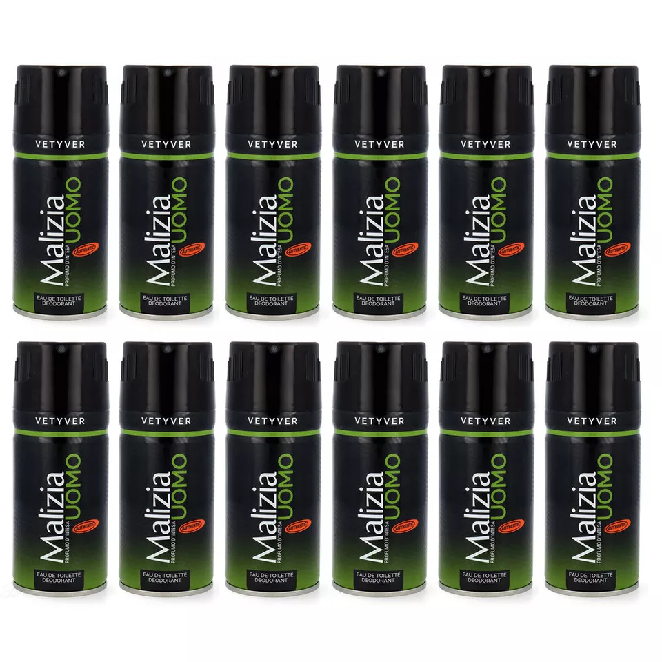 Malizia Uomo Vetyver Herren Deodorant Spray - 150 ml