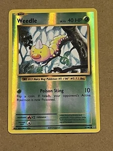 Pokémon 2016 - Evolutions - Weedle - Holo inverso 5/108 - Imagen 1 de 2