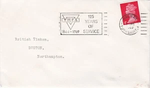 1969 GB cover sent from Halifax with cancel YMCA 125 Years of Service - Picture 1 of 2