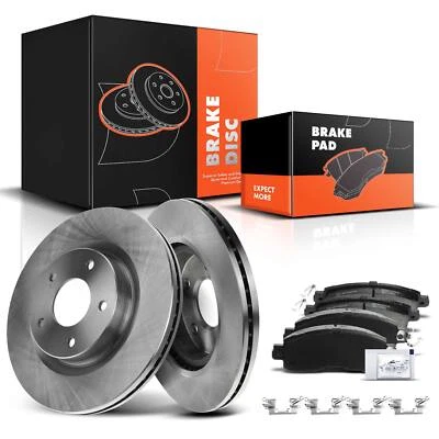 Передний дисковый ротор и керамические колодки для Nissan Altima 2014 2015 2016 2017 2018 2019 - Изображение 1 из 4