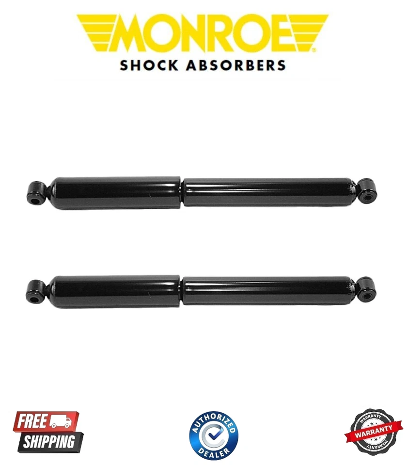 Пара задних амортизаторов Monroe 37052 подходит для Ford F-150 80-96 F-250 RWD 1985-96 годов выпуска - Изображение 1 из 1