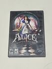 Alice : Madness Returns (Windows PC 2011) DVD-ROM complet avec manuel et clé TESTÉS
