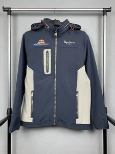 Pepe Jeans Red Bull Racing Mens Softshell Jacket Size M - Picture 1 of 7