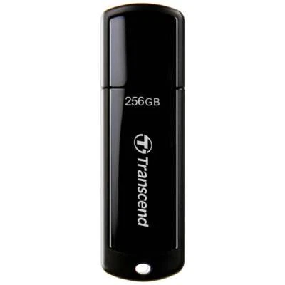 Transcend TS256GJF700 Chiavetta USB 256 GB Nero TS256GJF700 USB 3.2 (Gen 1x1) - Immagine 1 di 2