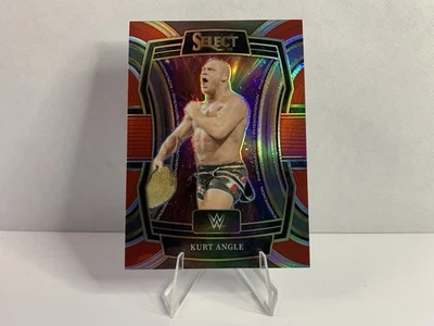 2024 Panini Select WWE Kurt Angle Phenomenon Insert Red Prizm Parallel #’d/99 - Image 1 of 3