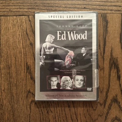 Ed Wood 2004 DVD Special Edition Film Tim Burton Johnny Depp BRAND NEW - Image 1 of 4