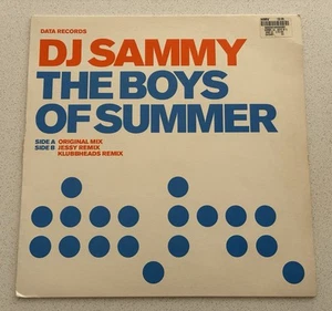 DJ SAMMY - BOYS OF SUMMER - MINISTRY OF SOUND - 2002 12” VINYL RECORD VG+ / G+ - Picture 1 of 6
