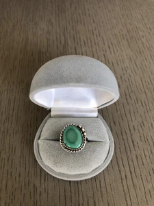 Wunderschöner Ring Indianer Türkis Sterlingsilber Handarbeit Größe 6,5 - Bild 1 von 9