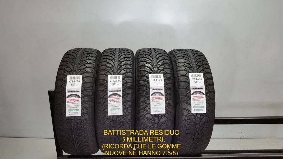 GOMME USATE  TERMICHE 195/65R15 91T FULDA KRISTALL MONTERO 3 PNEUMATICI C14476 - Bild 1 von 1