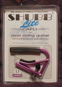 Shubb L1 Lite per corda in acciaio in alluminio viola nuovo con scatola spedizione gratuita - Foto 1 di 2