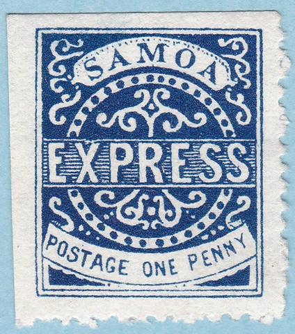 Samoa 1879 SC#1 MH Likely Forged/Reprinted Cover