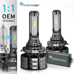 New Syneticusa HB4 9006 LED Headlight Fog Light Bulbs Kit Low Beam 6000k White - Bild 1 von 10