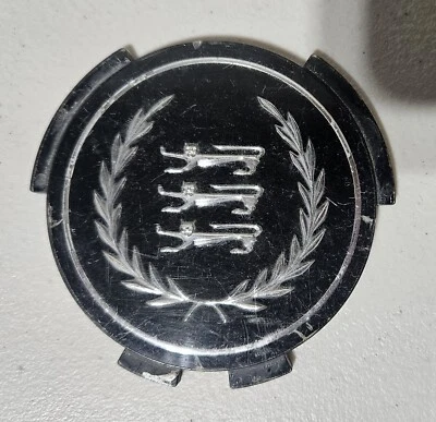 75-89 Ford LTD Crown Victoria Cougar Hubcap Wheel Cover Hub Cap Emblem Black - Image 1 of 3