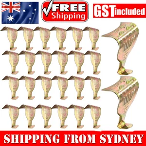 20-100x Picture Rail Hooks Moulding Rail Hook Photo Frame Heavy Duty Hangers AUS - Picture 1 of 12